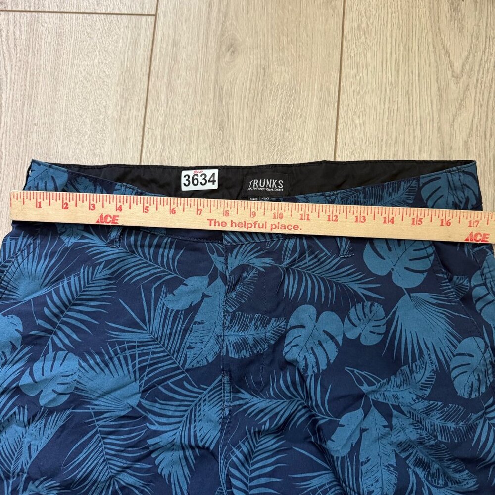 Trunks Leaf Print Multi-Functional Shorts Men's 3… - image 8